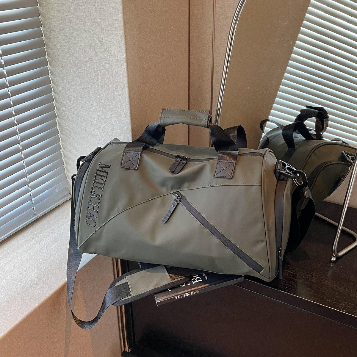 Durable Water-Resistant Travel Gym Bag — product view 1
