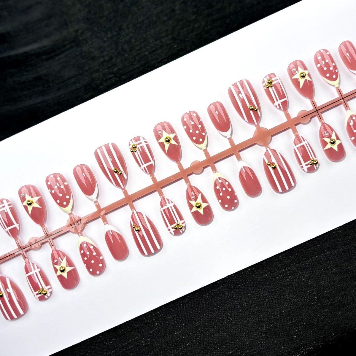 Decorative Nail Art Press-On Set 1790746018 — product view 2