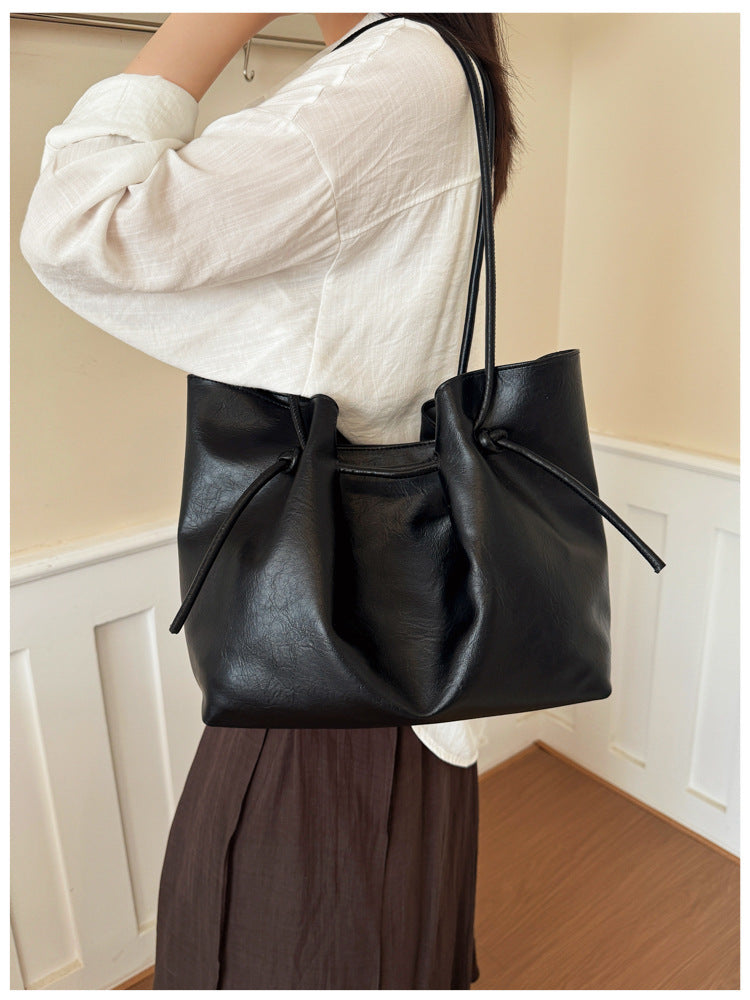 Casual Drawstring Tote Bag — product view 1