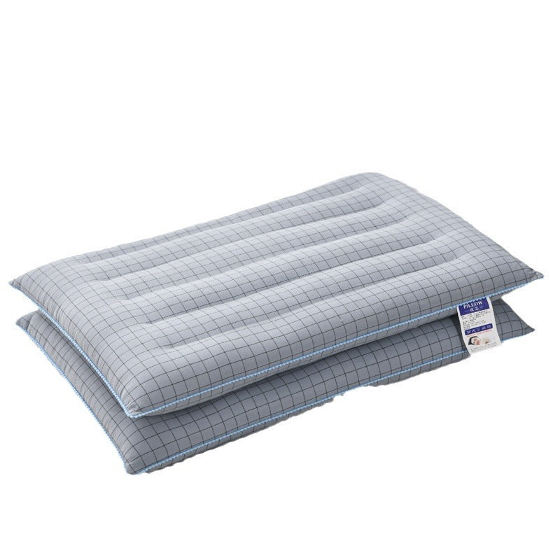 Ergonomic Dual-Layer Quilted Support Pillow LoungeYard — product view 6