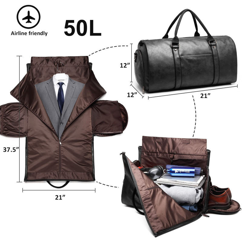 Professional Garment Carrying Duffle Bag LoungeYard — product view 4
