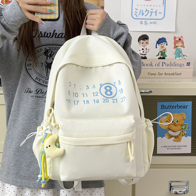 Casual Graphic Print Backpack LoungeYard — product view 1