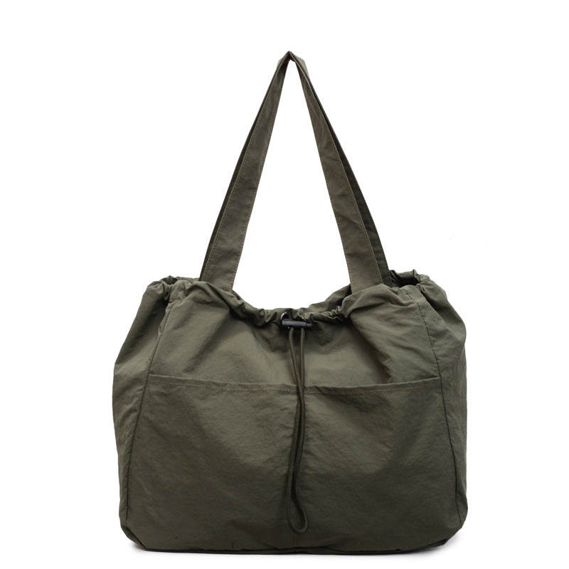 Large Capacity Drawstring Tote Bag — product view 4
