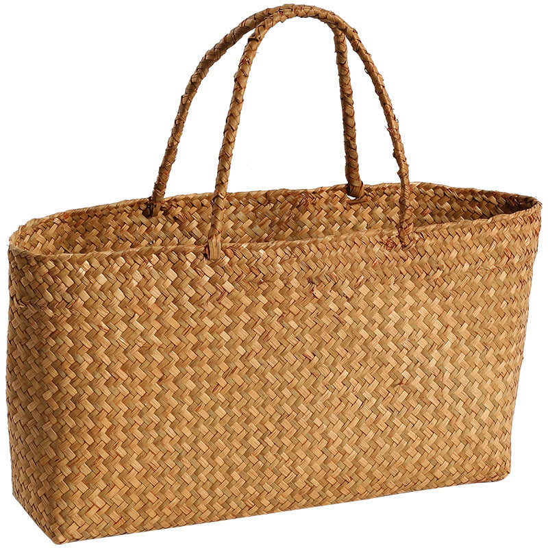 Extra-Large Handwoven Tote Bag LoungeYard — product view 5