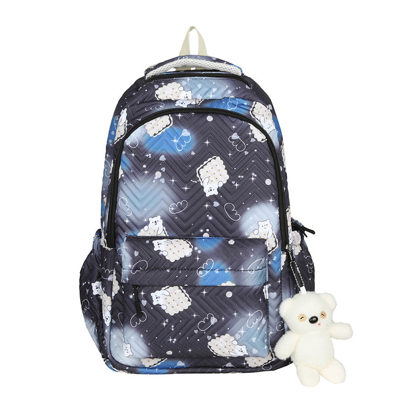 Cute Bear Pattern Backpack — product view 2