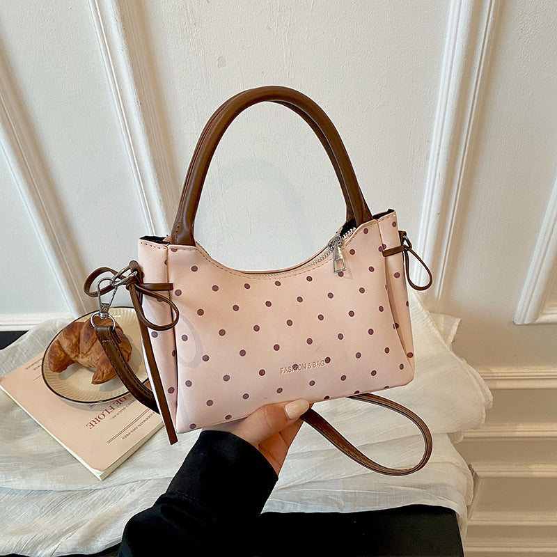 Premium Polka Dot Mini Handbag — product view 6