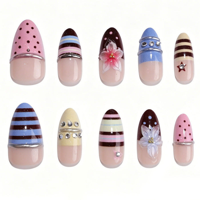 Artistic 3D Sculpted Nail Set — product view 2