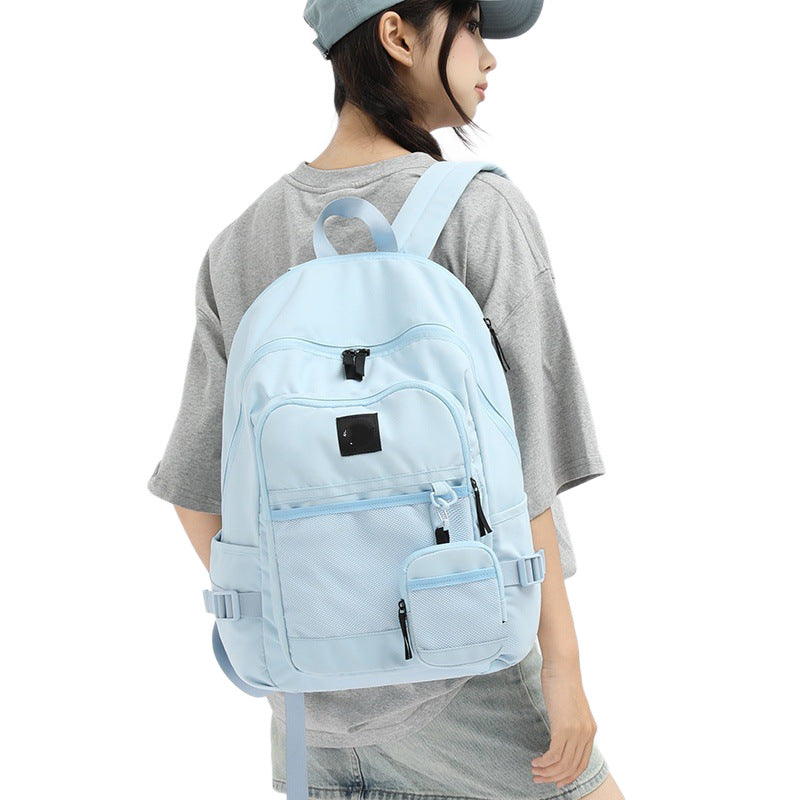 Practical everyday backpack with versatile compartment design LoungeYard — product view 5
