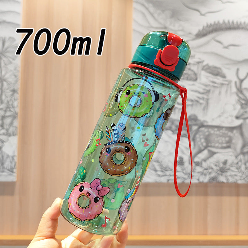 Ladies funny drinking bottle with motif print LoungeYard — product view 7