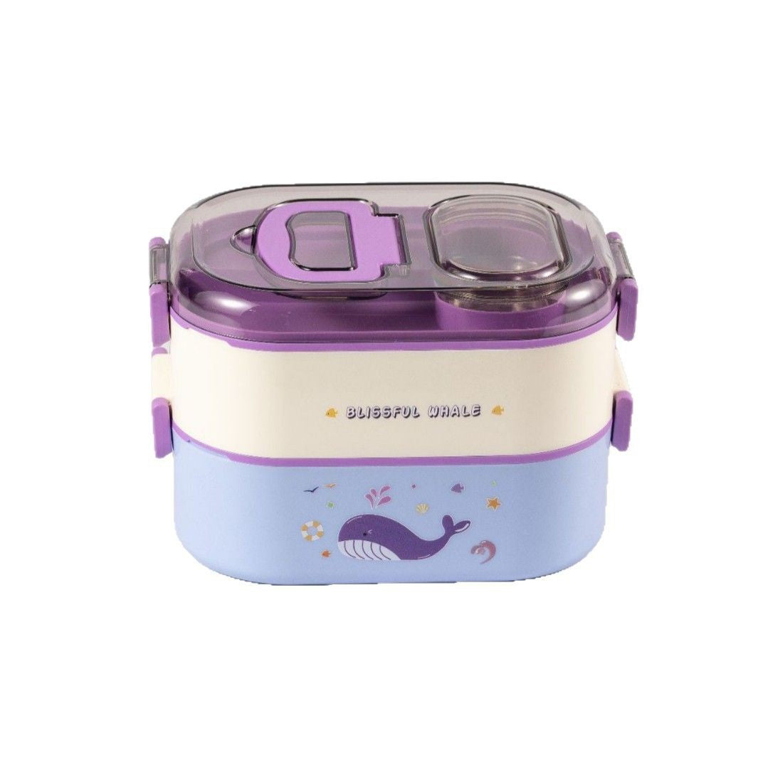 Cartoon-Themed Multi-Compartment Lunch Box — product view 5