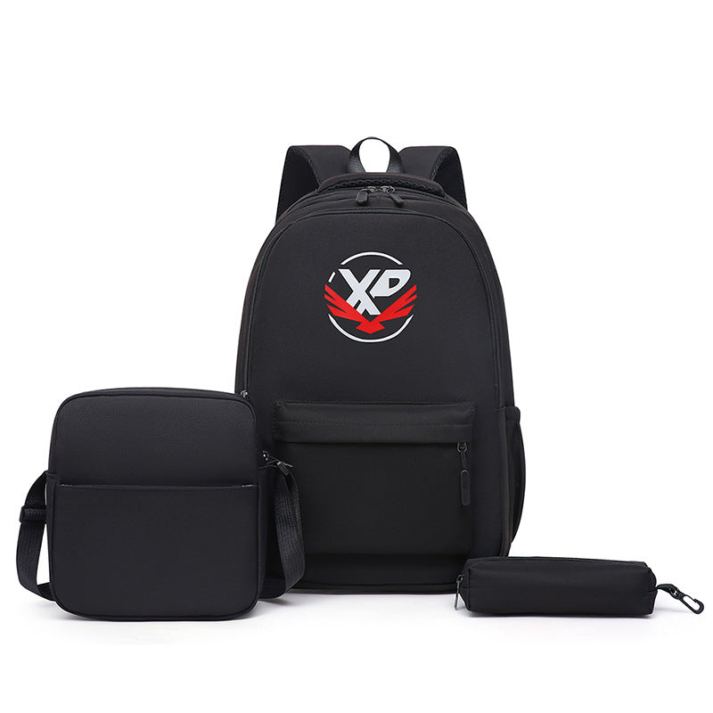 Urban backpack with additional tote bag set LoungeYard — product view 4