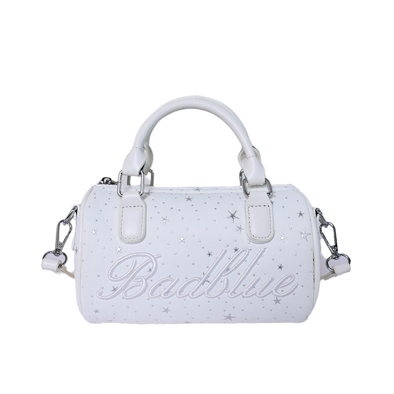Fun Embroidered Polka Dot Handbag LoungeYard — product view 5