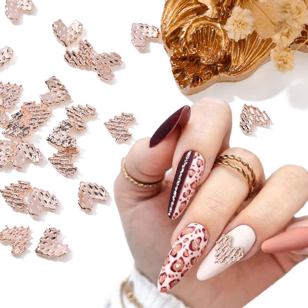 Heart-Shaped Nail Art Charms — product view 3