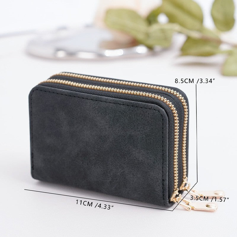 Double Folded Wallet Made of High-Quality Genuine Leather LoungeYard — product view 5