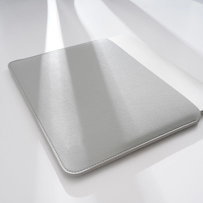 Premium Leather Laptop Sleeve LoungeYard — product view 6