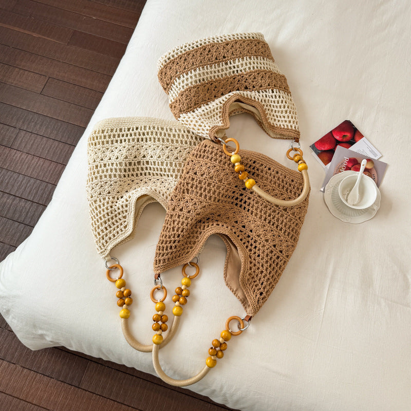 Casual Crocheted Shoulder Bag LoungeYard — product view 2