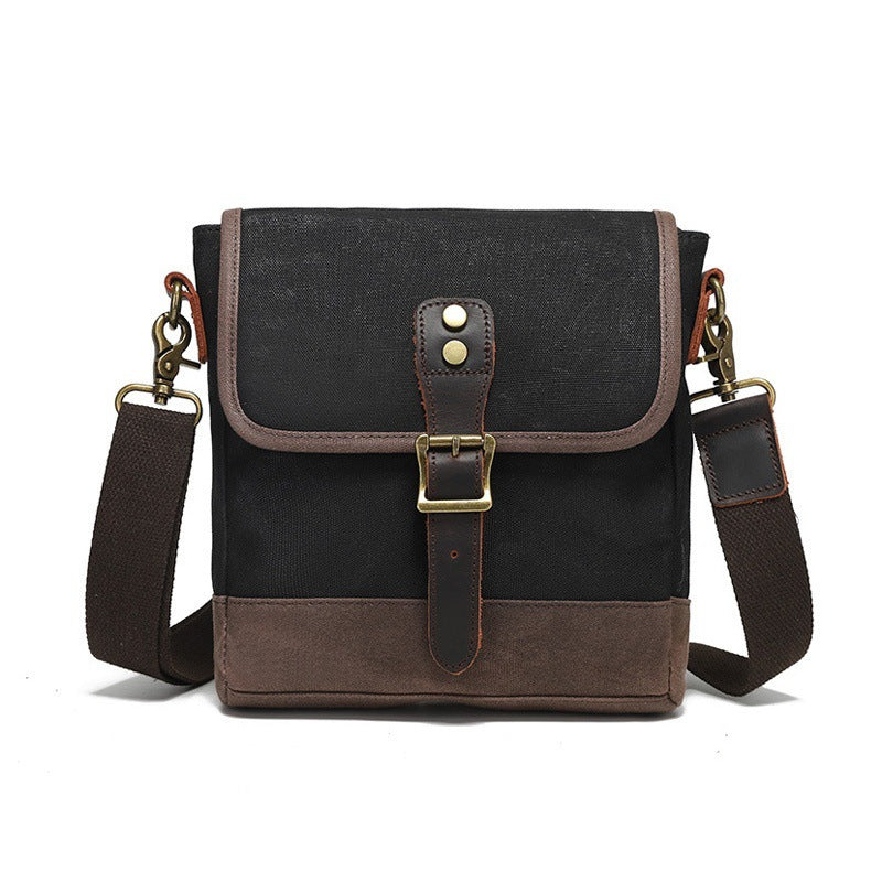 Retro Canvas Shoulder Bag LoungeYard — product view 1
