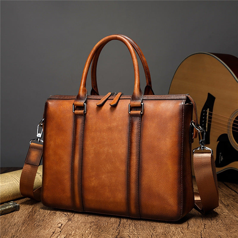 Elegant briefcase with removable laptop compartment LoungeYard — product view 6