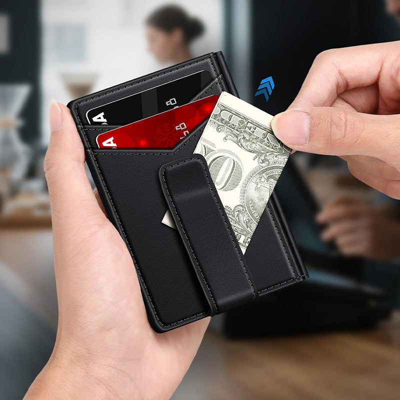 Slim Magnetic Card Wallet LoungeYard — product view 4