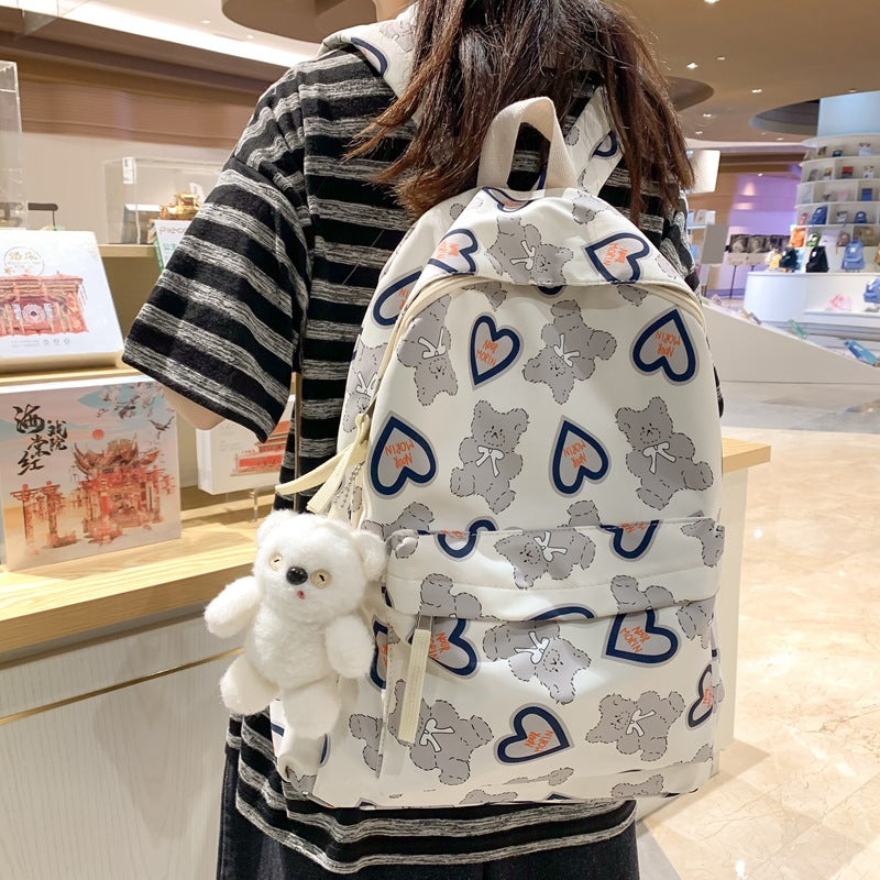 Cute Teddy Bear-Themed Backpack — product view 5