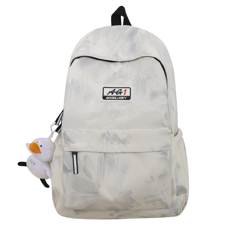 Playful Floral Print Backpack — product view 1