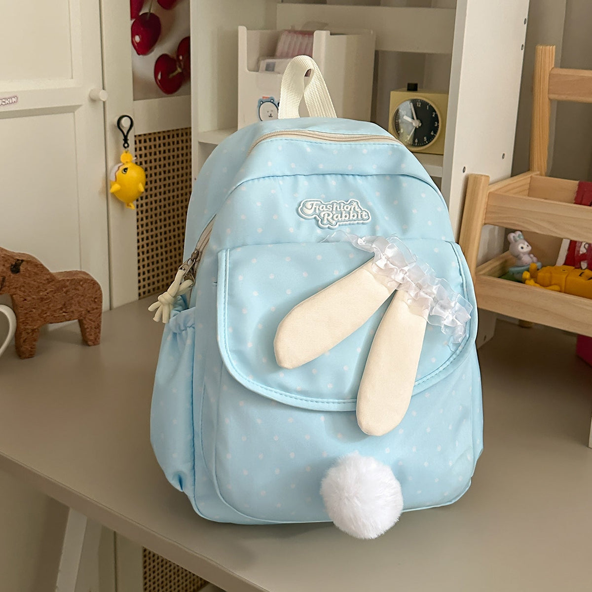 Decorative Bunny-Ear Backpack LoungeYard — product view 7