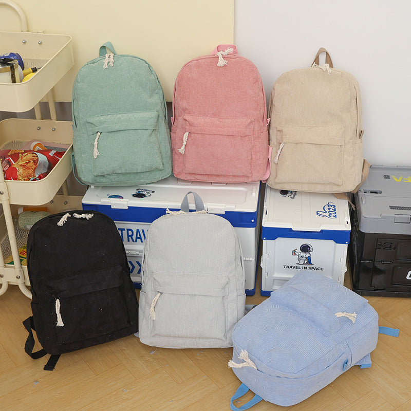 Corduroy Backpack LoungeYard — product view 1