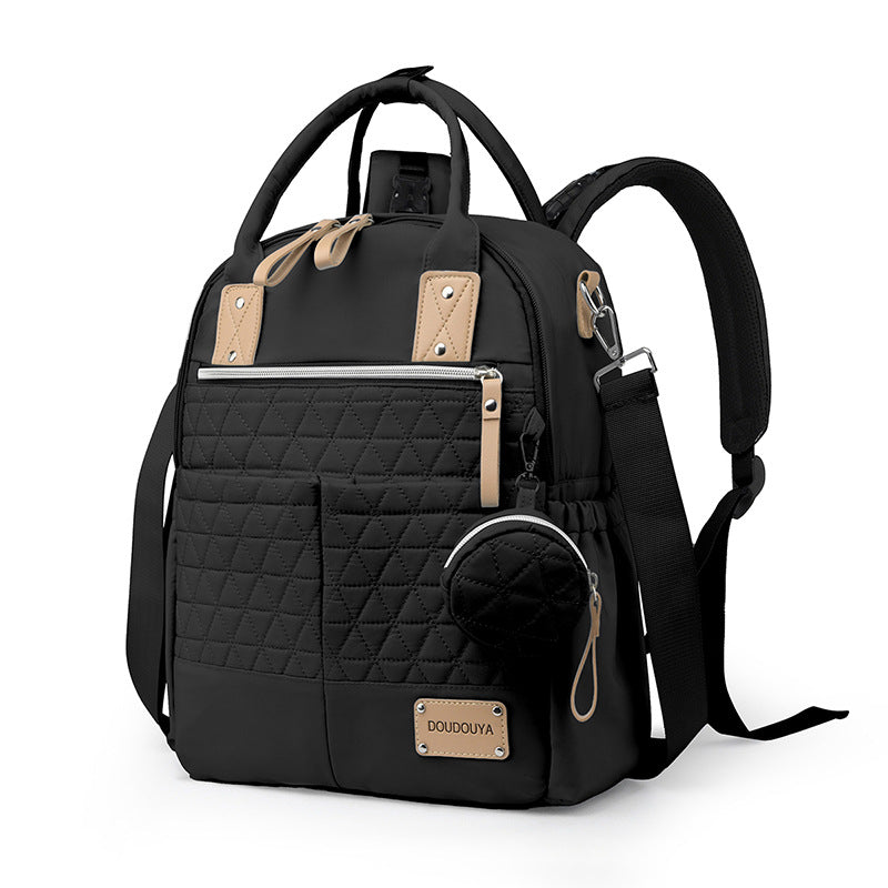 Quilted Multi-Function Backpack LoungeYard — product view 3