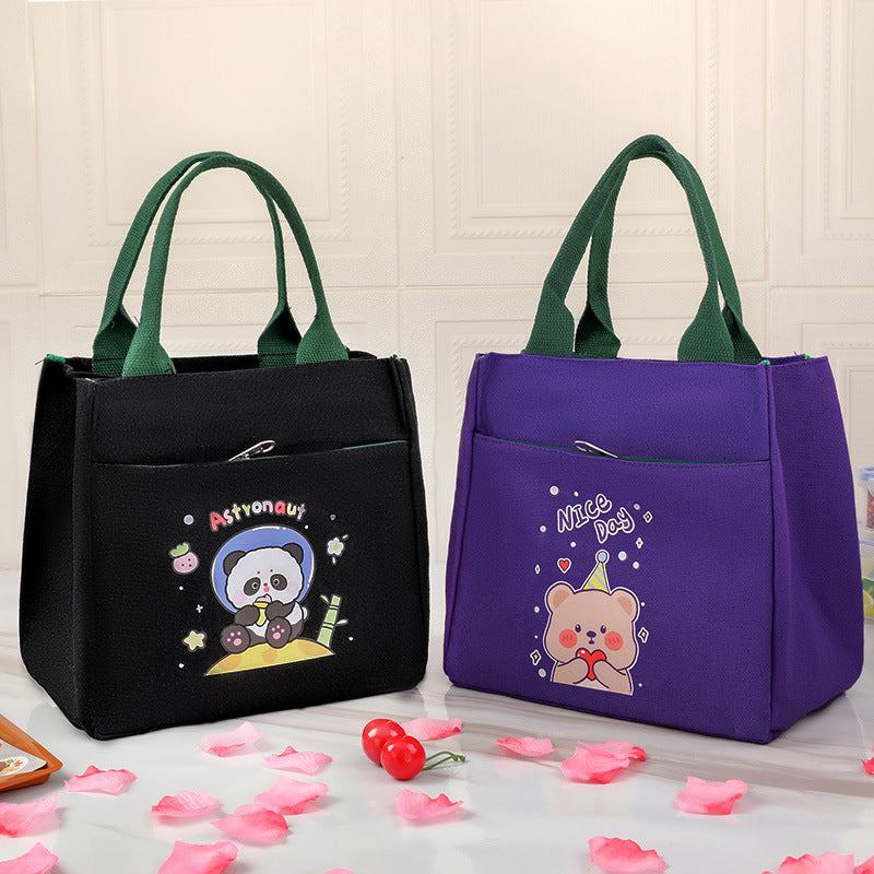 Insulated Food Carrier with Bear Design LoungeYard — product view 2