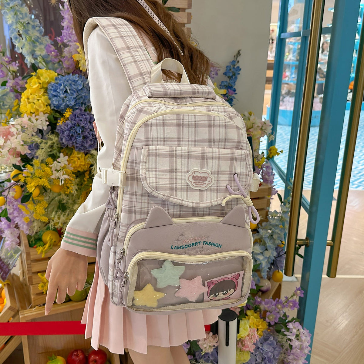 Multi-Functional Fashion Backpack LoungeYard — product view 3