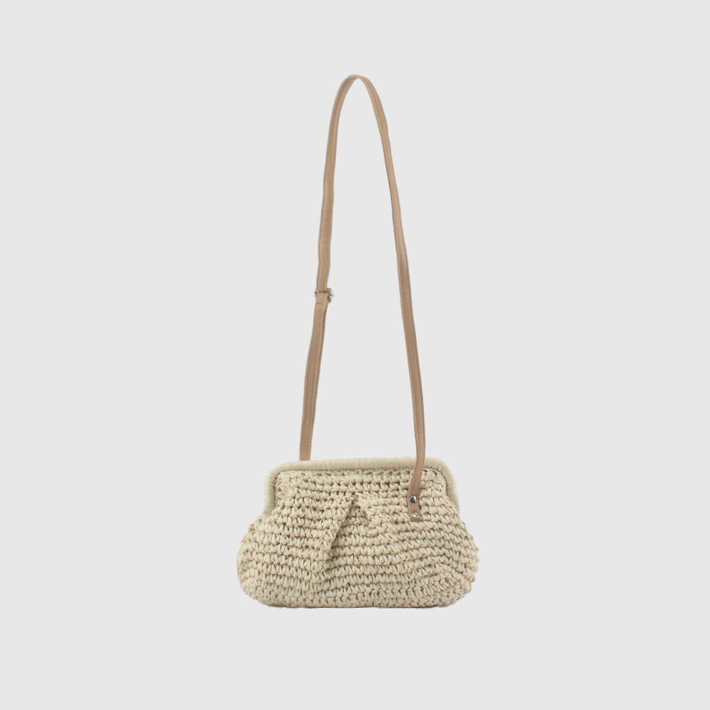 Stylish Woven Shoulder Bag LoungeYard — product view 1