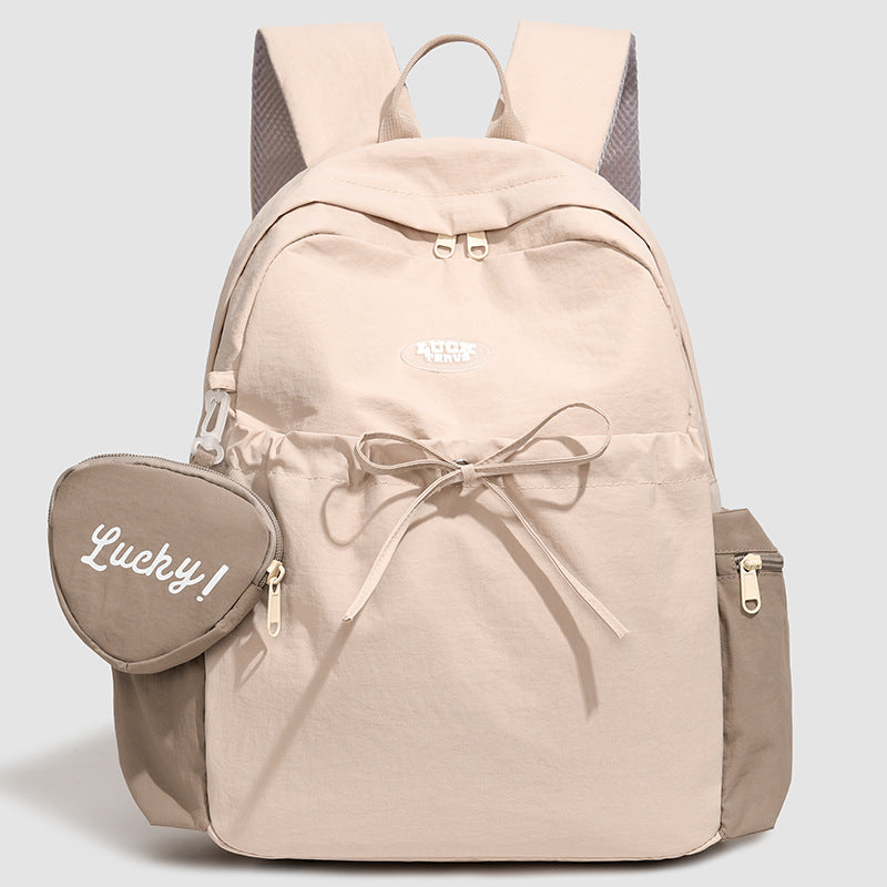 Functional Drawstring Closure Backpack LoungeYard — product view 2