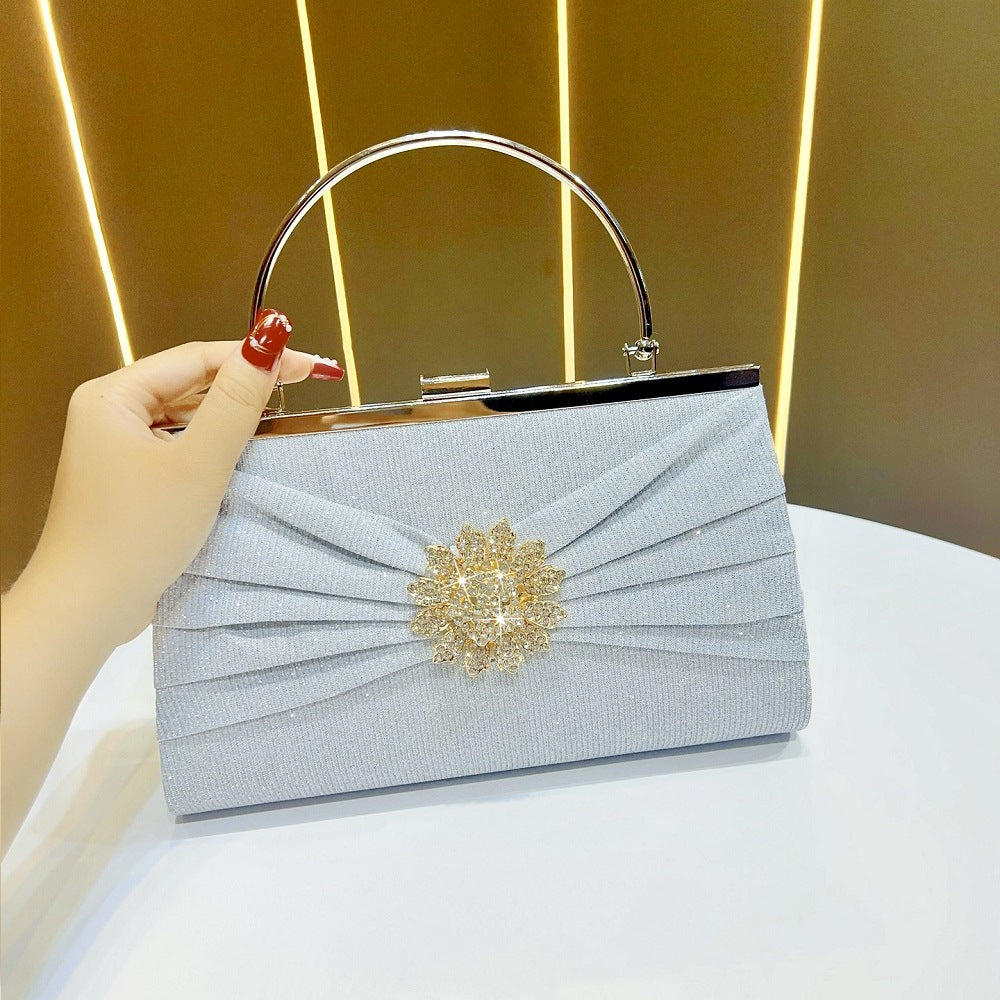 Glamorous Metallic Evening Handbag — product view 6