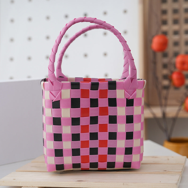 Playful and Braided Tote Bag LoungeYard — product view 3