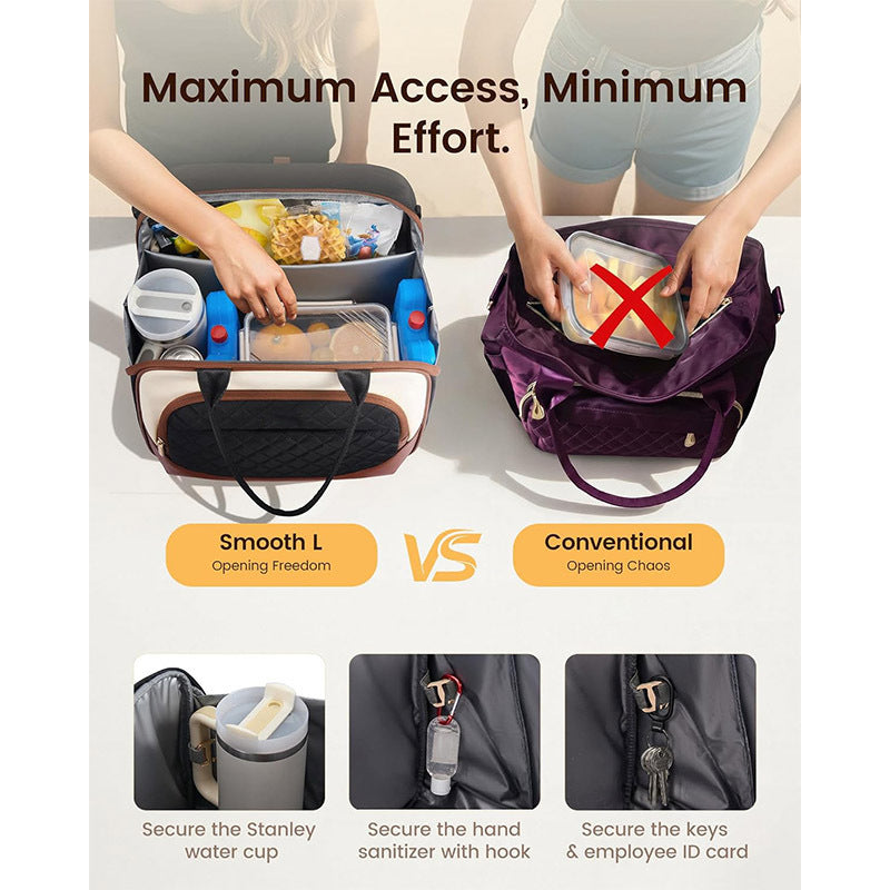 Multi-Functional Insulated Lunch Bag LoungeYard — product view 4