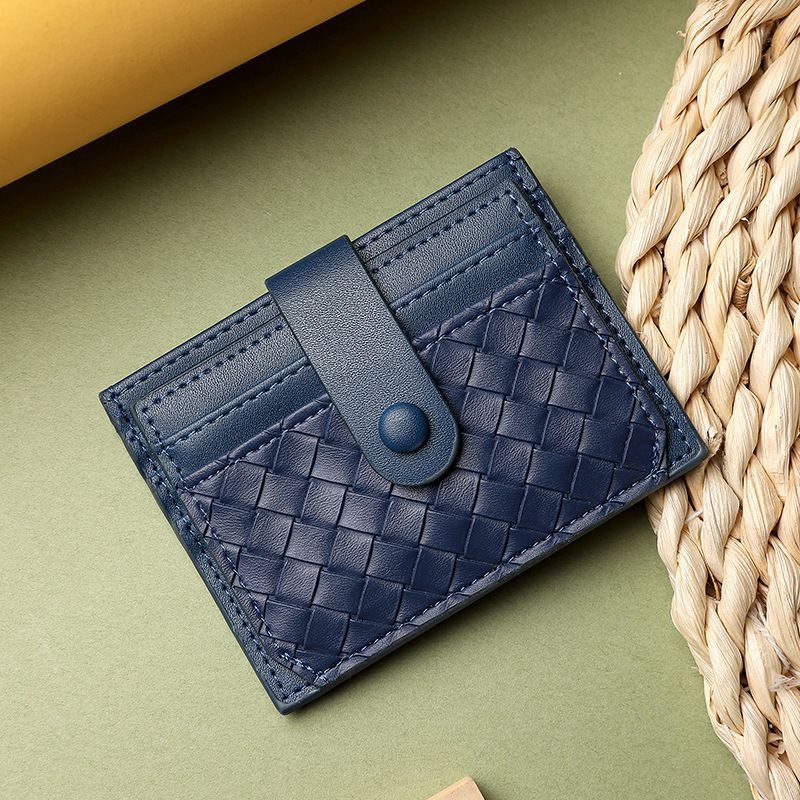 Premium Textured Leather Card Wallet — product view 6
