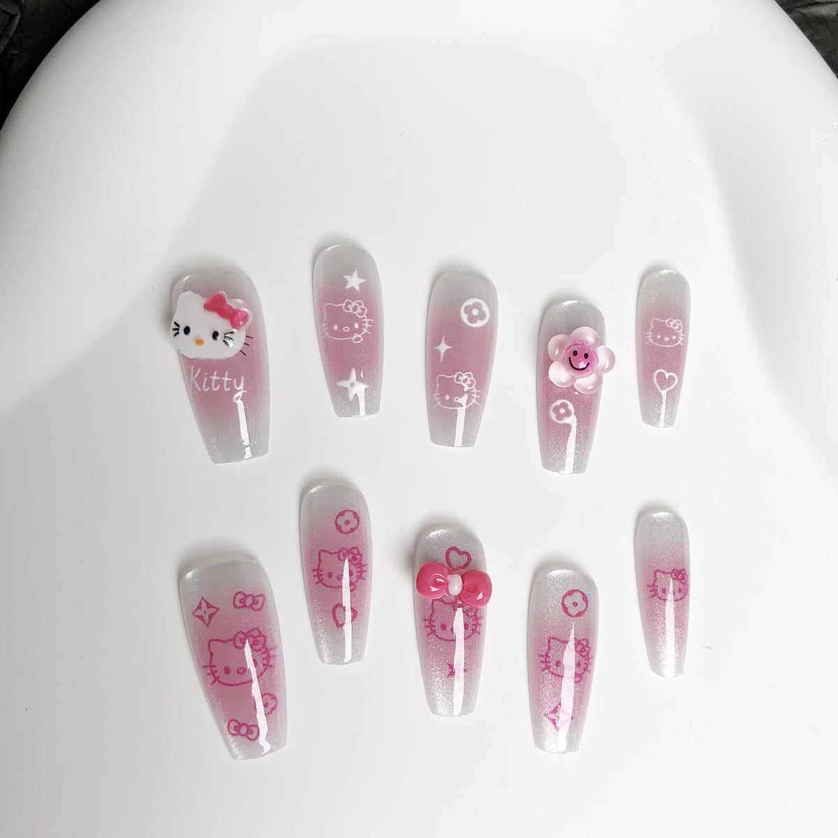 Cartoon Character Press-On Nail Set — product view 1