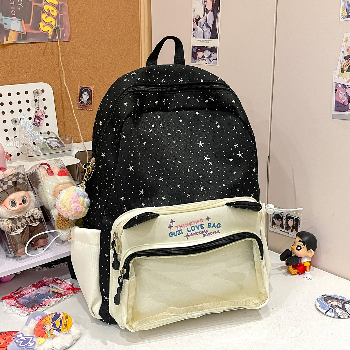 Fun-Themed Multi-Pocket Backpack LoungeYard 1791205710 — product view 7