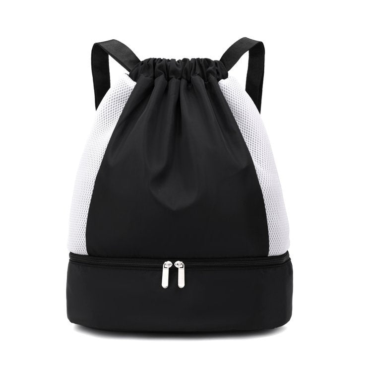 Lightweight Mesh Drawstring Backpack LoungeYard — product view 4