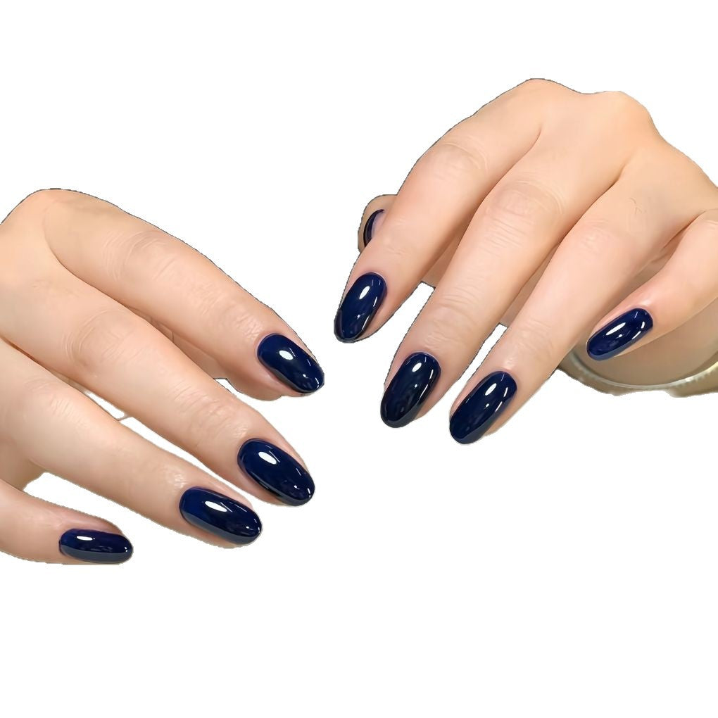 Glossy Almond Shaped Nail Extensions — product view 5