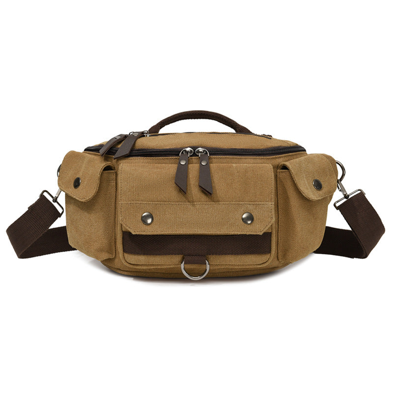 Durable Canvas Utility Crossbody Bag LoungeYard — product view 1