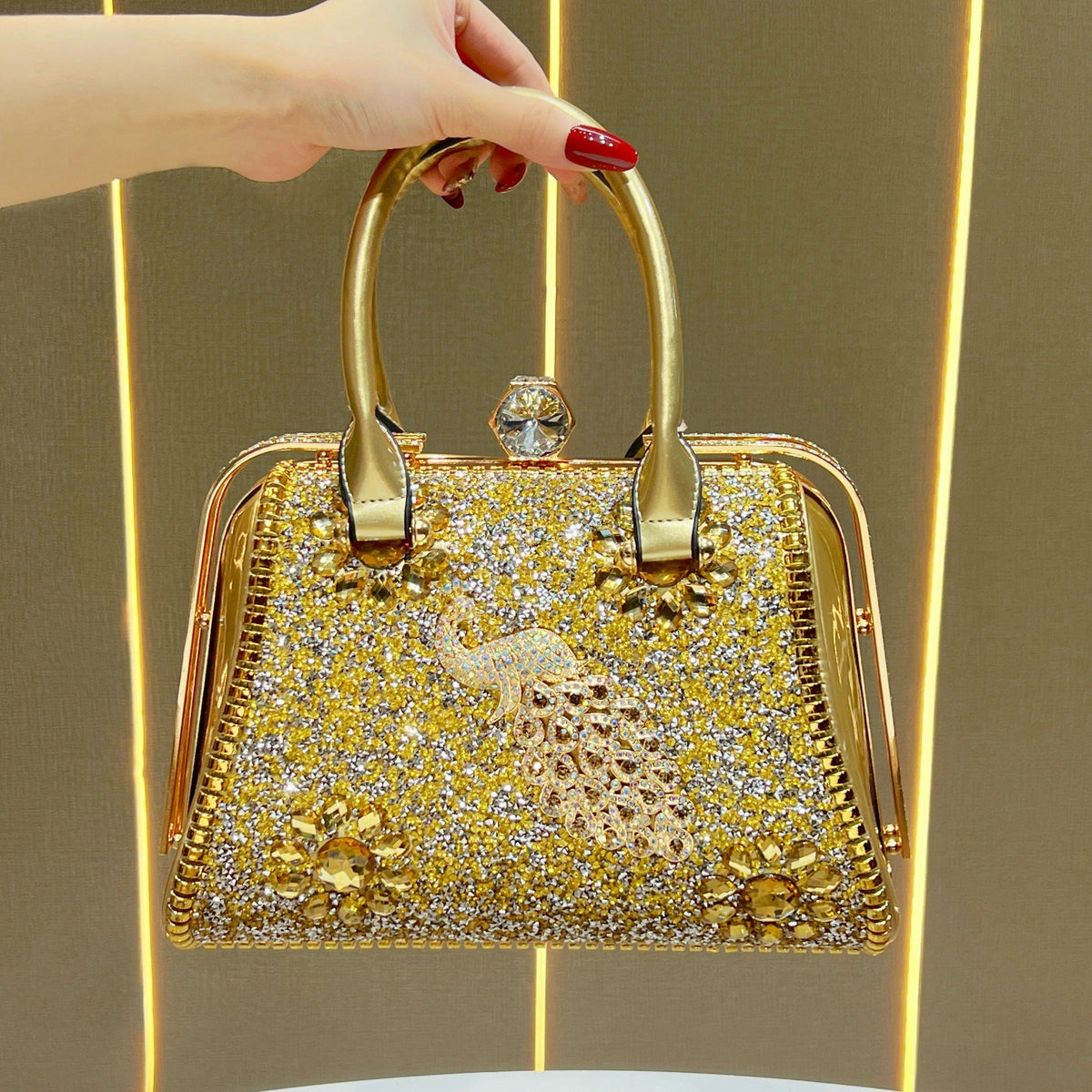 Ornate Decorative Evening Handbag — product view 3