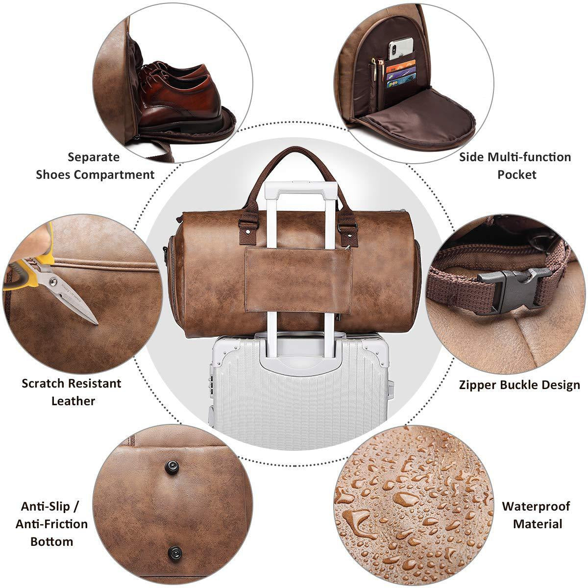 Premium Travel Duffel Bag LoungeYard — product view 4