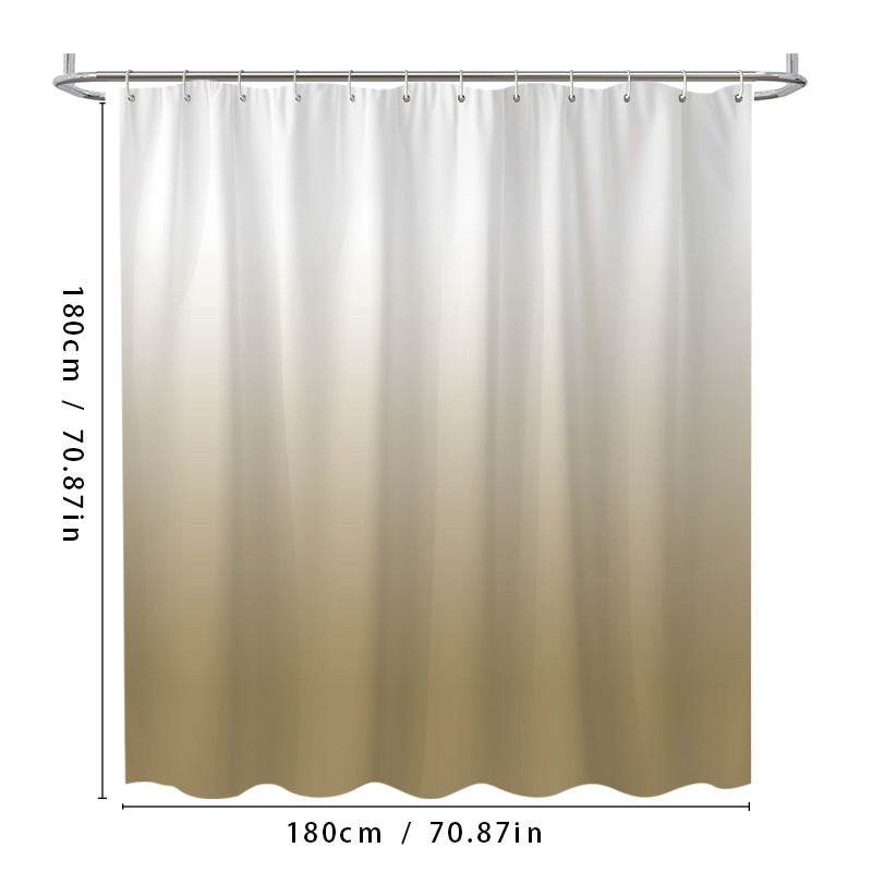 Elegant Textured Shower Curtain LoungeYard — product view 3