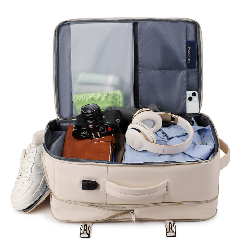 More modern compact backpack with ergonomic design and multifunctional compartments LoungeYard — product view 1