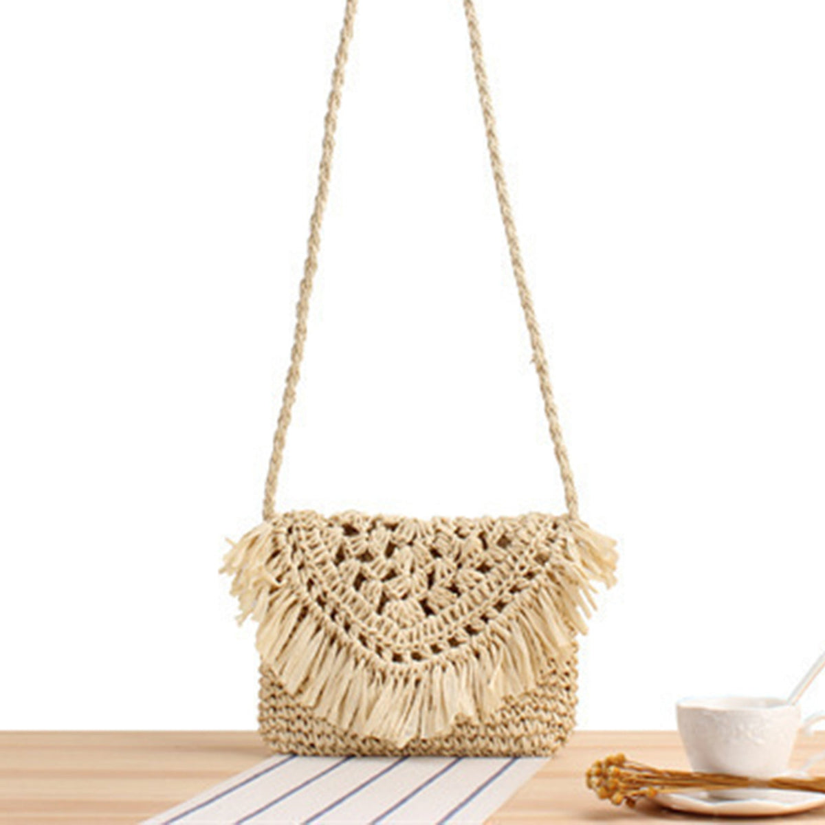 Fringe design handbag LoungeYard — product view 1