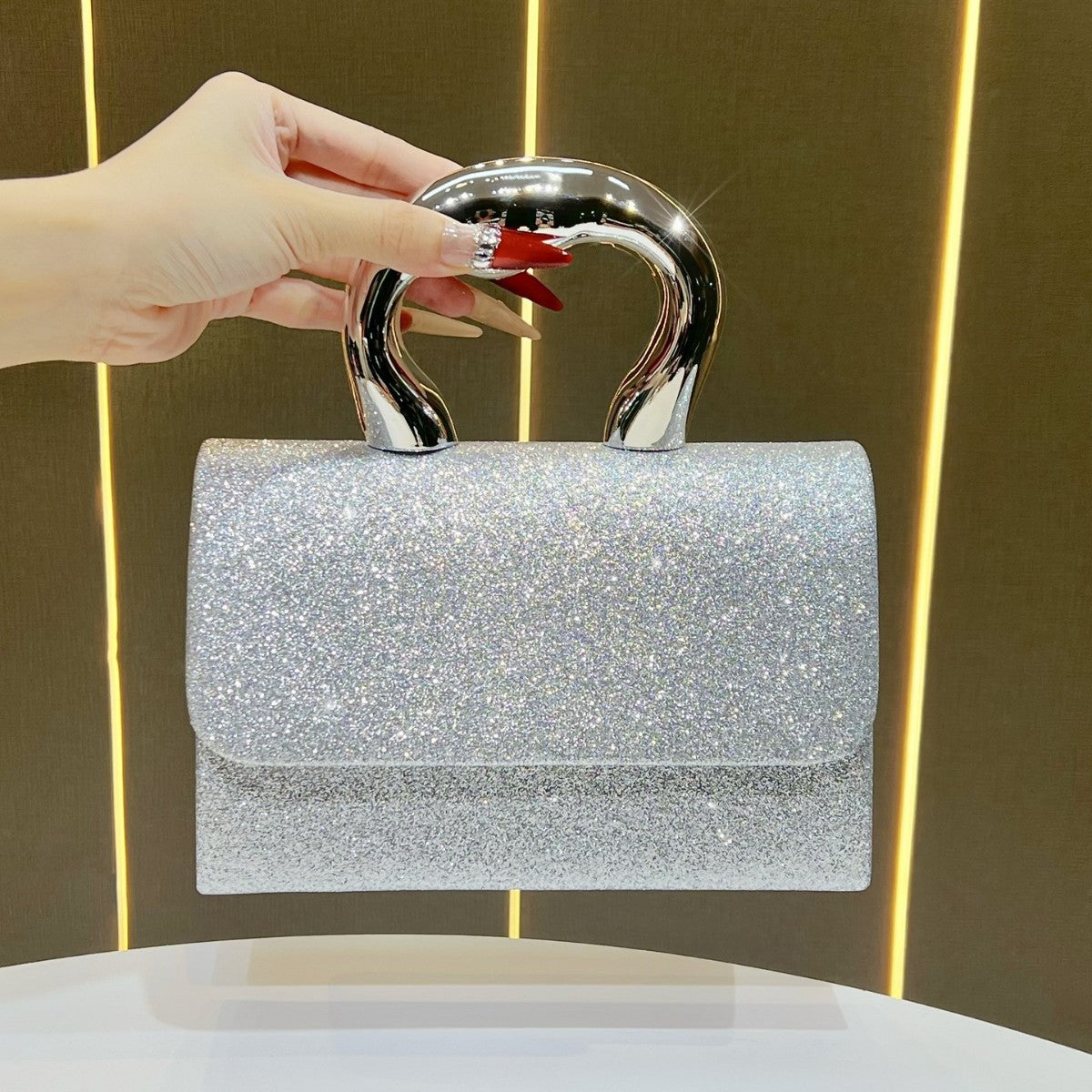 Glittery Evening Handbag — product view 1