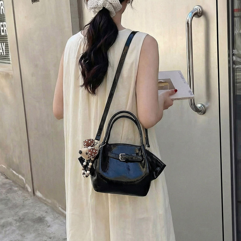 Chic Bow Accent Handbag LoungeYard — product view 2