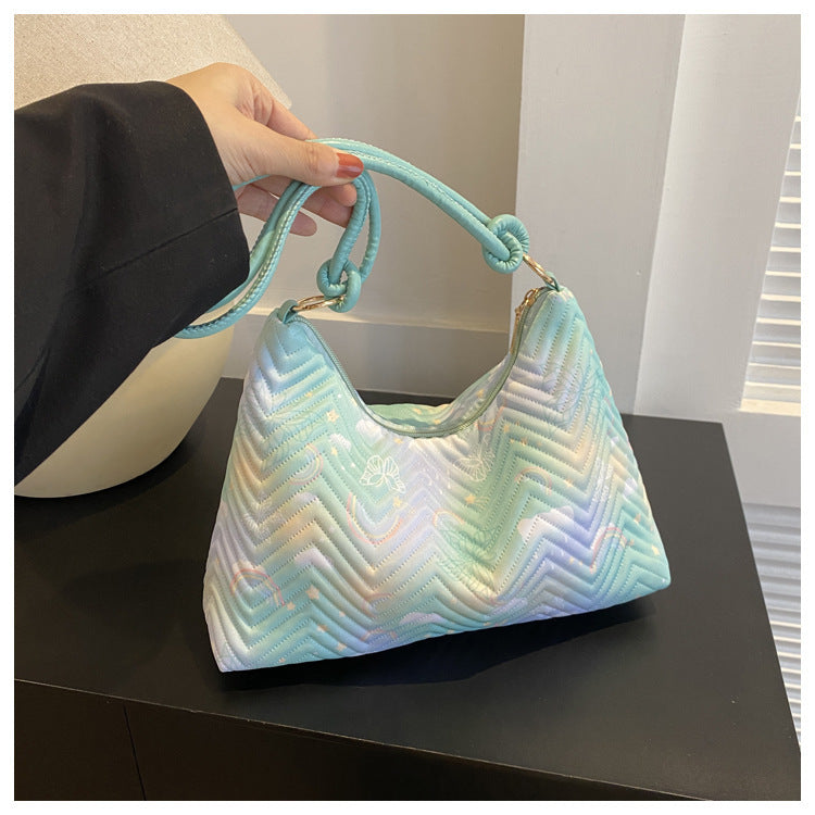 Quilted Hobo Bag — product view 4