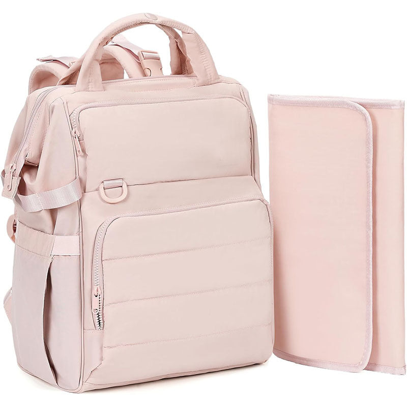 Multifunctional backpack with integrated organizer and ergonomic carrying system LoungeYard — product view 1